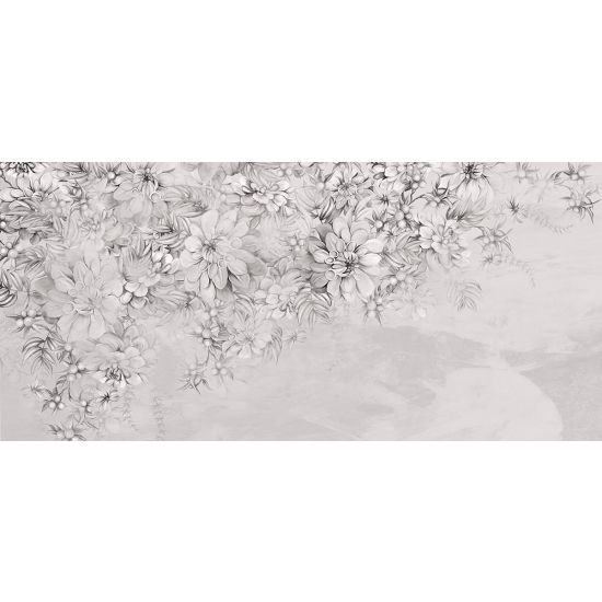 Papier peint panoramique - Fleurs