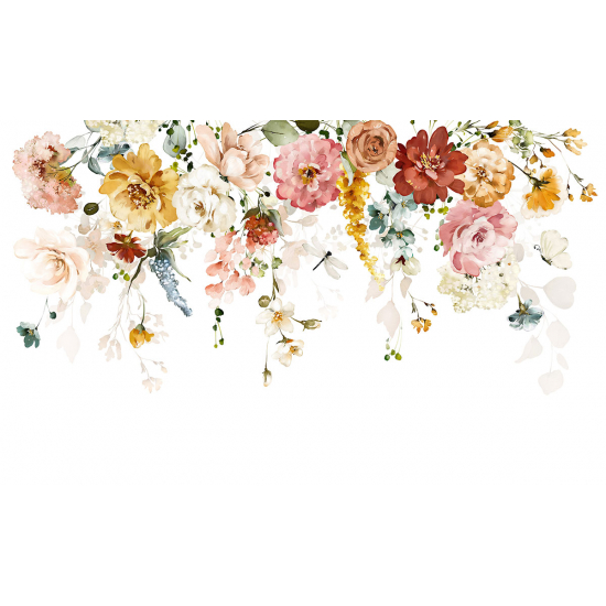 Papier peint panoramique - Fleurs