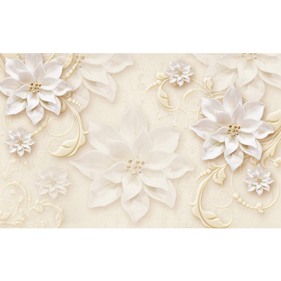 Papier peint panoramique - Fleurs