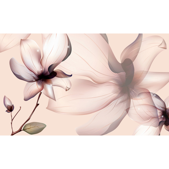 Papier peint panoramique - Fleurs