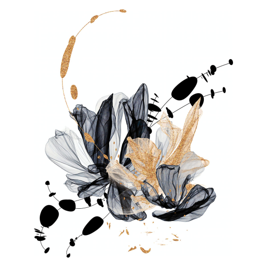 Papier peint panoramique - Fleurs Design