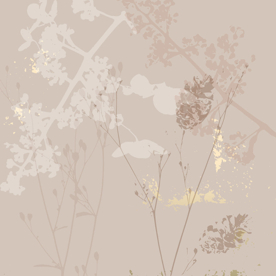 Papier peint panoramique - Fleurs Design