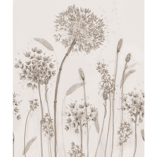 Papier peint panoramique - Fleurs Sauvages