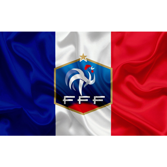 Papier peint panoramique Foot / Football - FFF