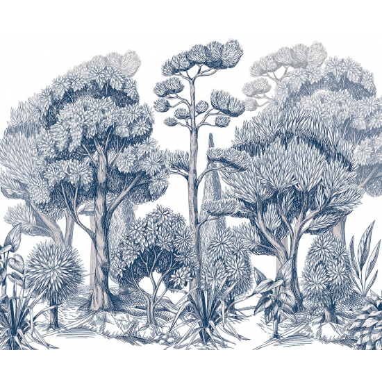 Papier peint panoramique - Forêt