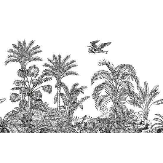 Papier peint panoramique - Forêt tropical