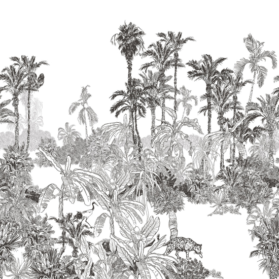 Papier peint panoramique - Forêt tropicale