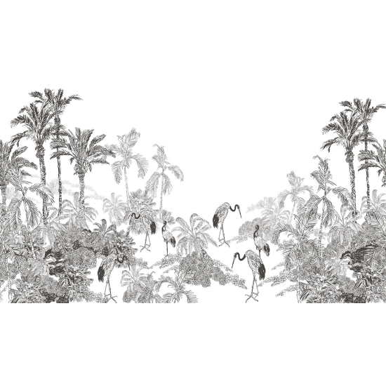 Papier peint panoramique - Forêt tropicale