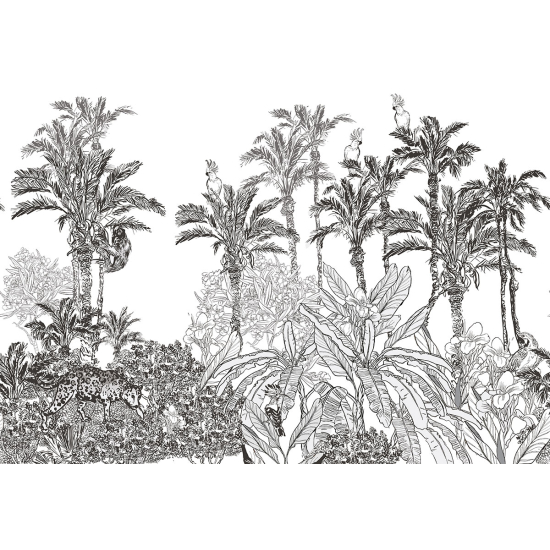 Papier peint panoramique - Forêt tropicale