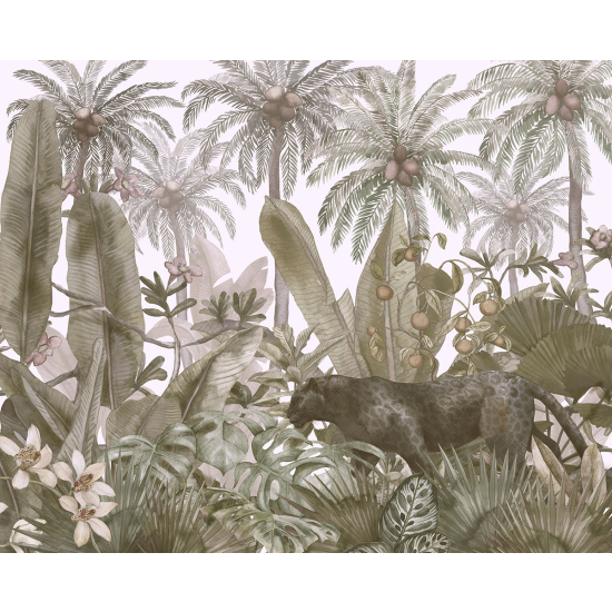 Papier peint panoramique - Forêt tropicale