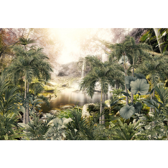 Papier peint panoramique - Forêt tropicale