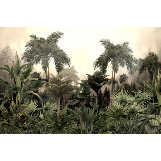 Papier peint panoramique - Forêt tropicale