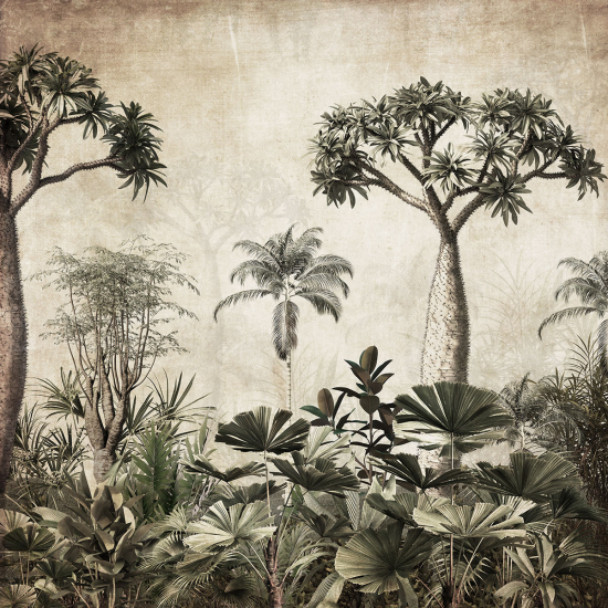 Papier peint panoramique - Forêt Tropicale