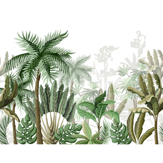 Papier peint panoramique - Forêt tropicale