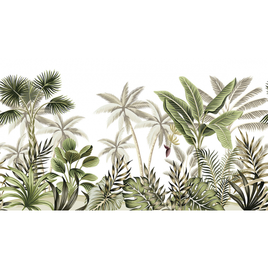 Papier peint panoramique - Forêt tropicale