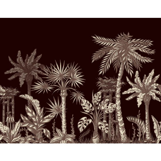 Papier peint panoramique - Forêt tropicale