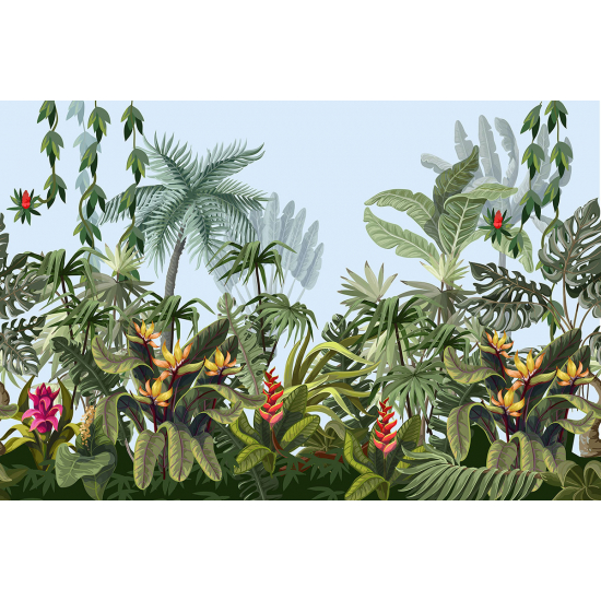 Papier peint panoramique - Forêt tropicale
