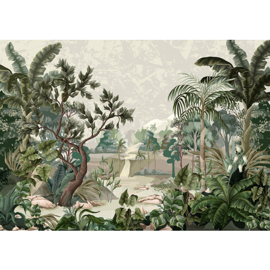 Papier peint panoramique - Forêt tropicale