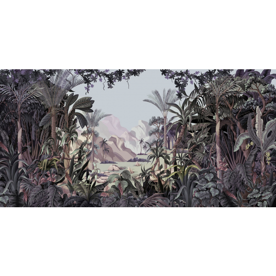 Papier peint panoramique - Forêt tropicale