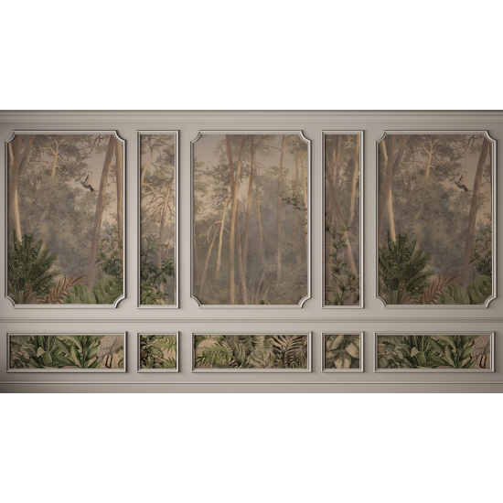 Papier peint panoramique - Forêt Tropicale