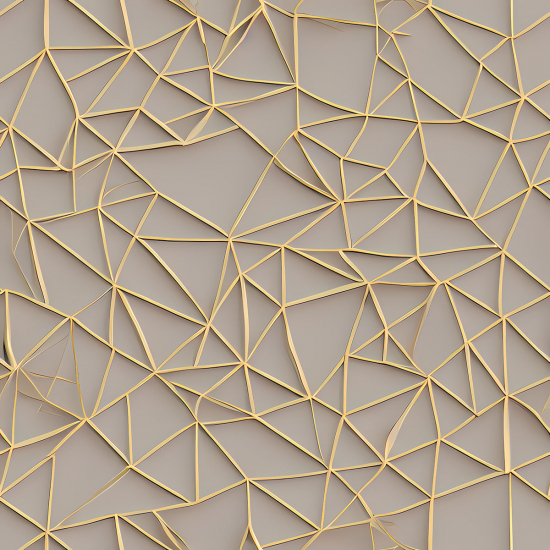 Papier peint panoramique - Formes Géométriques Effet 3D