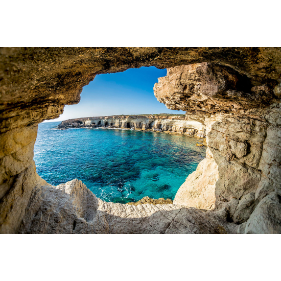 Papier peint panoramique - Grotte Vue Mer