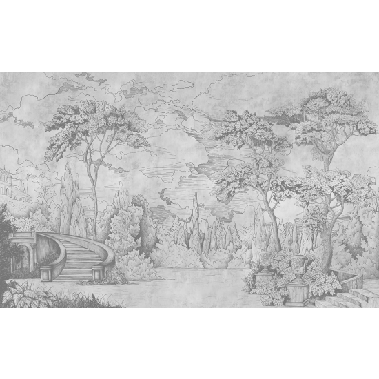 Papier peint panoramique - Jardin