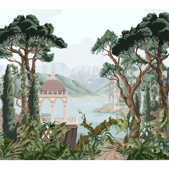 Papier peint panoramique - Jardin