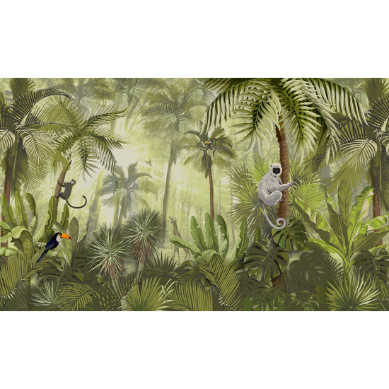 Papier peint panoramique - Jungle