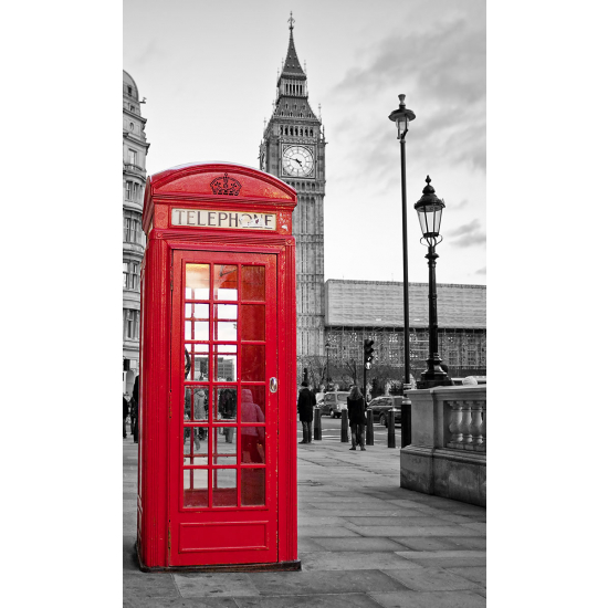 Papier peint panoramique - Londres Cabine téléphonique