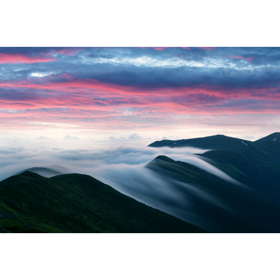 Papier peint panoramique - Montagnes