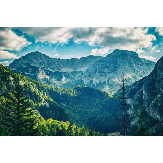 Papier peint panoramique - Montagnes