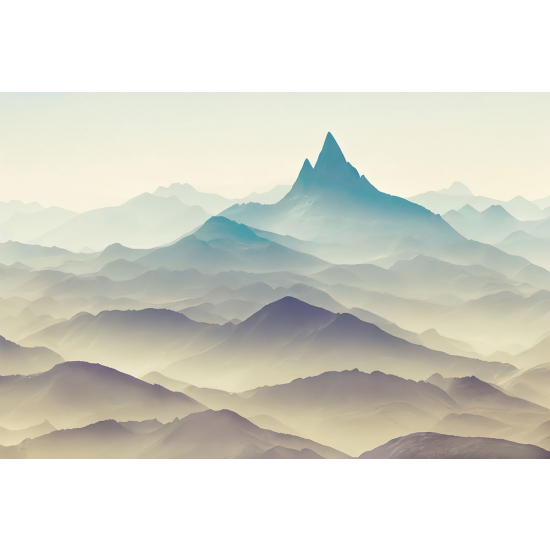 Papier peint panoramique - Montagnes