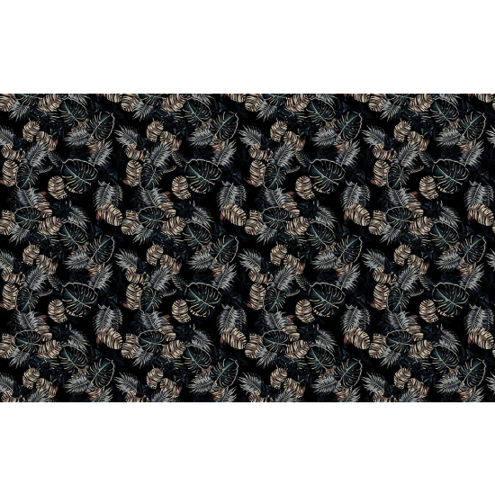 Papier peint panoramique - Motif Feuilles tropicales