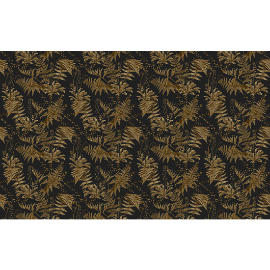 Papier peint panoramique - Motif Feuilles tropicales