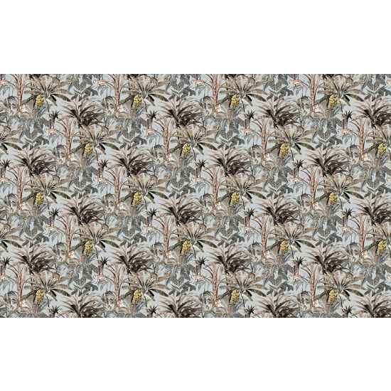 Papier peint panoramique - Motif Feuilles tropicales