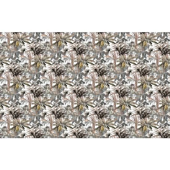 Papier peint panoramique - Motif Feuilles tropicales