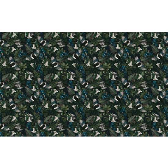 Papier peint panoramique - Motif Feuilles tropicales