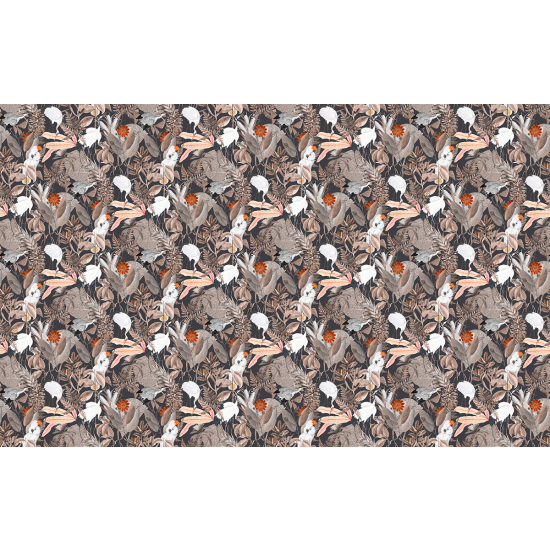 Papier peint panoramique - Motif Fleurs