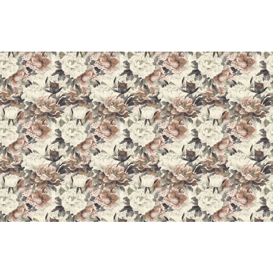 Papier peint panoramique - Motif Fleurs