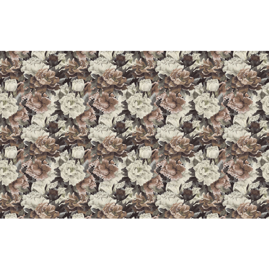 Papier peint panoramique - Motif Fleurs