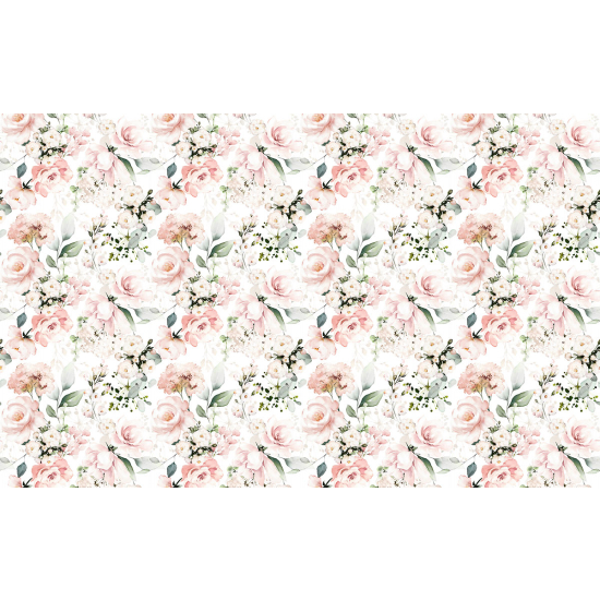 Papier peint panoramique - Motif Fleurs