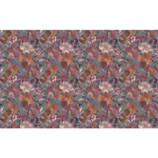 Papier peint panoramique - Motif Fleurs