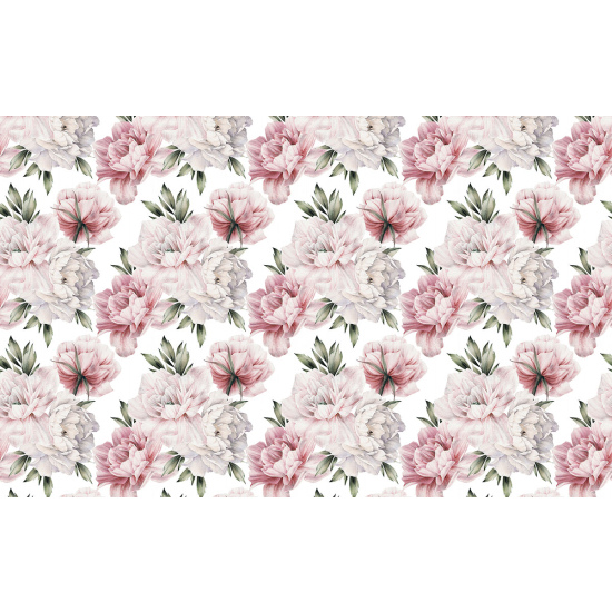 Papier peint panoramique - Motif Fleurs