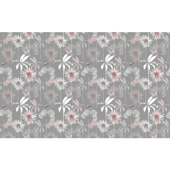Papier peint panoramique - Motif Fleurs
