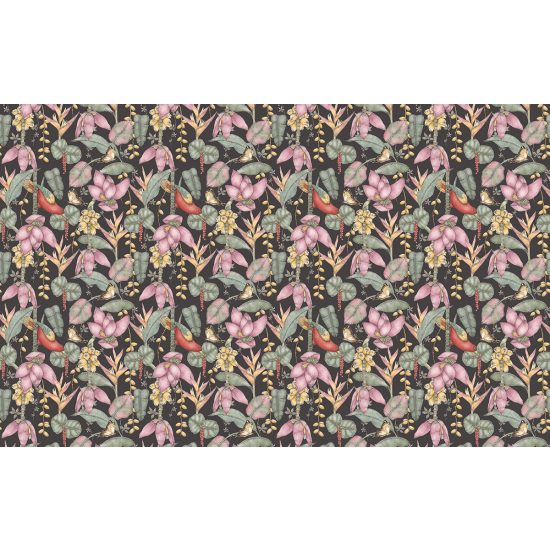 Papier peint panoramique - Motif Fleurs
