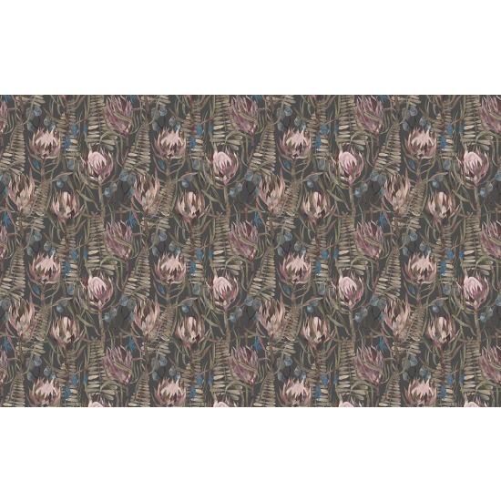 Papier peint panoramique - Motif Fleurs