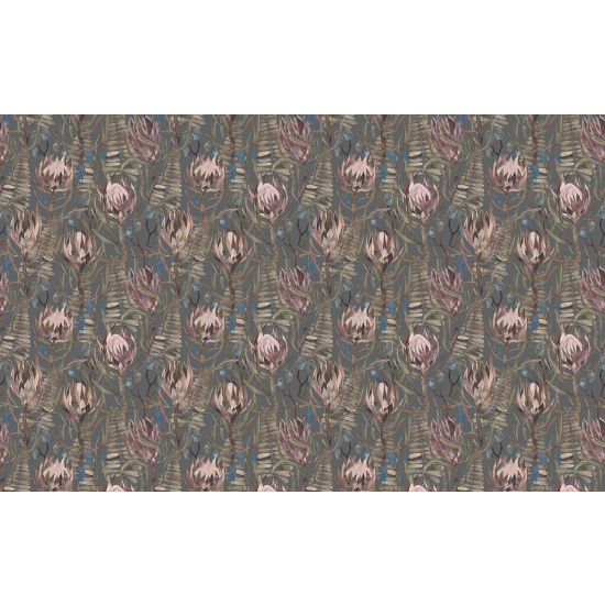 Papier peint panoramique - Motif Fleurs