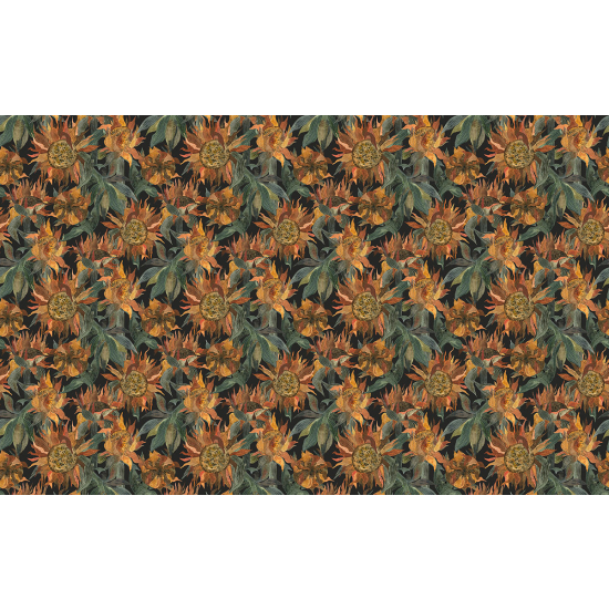 Papier peint panoramique - Motif Fleurs