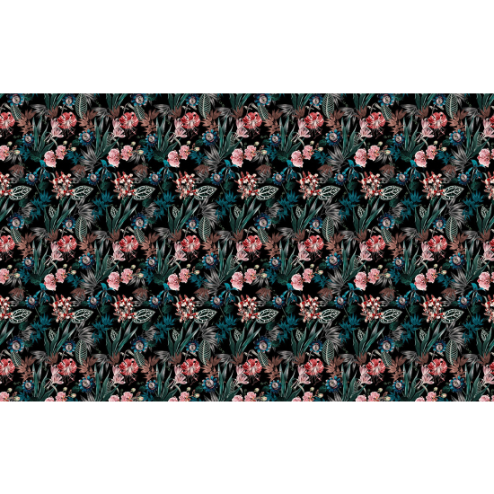 Papier peint panoramique - Motif Fleurs